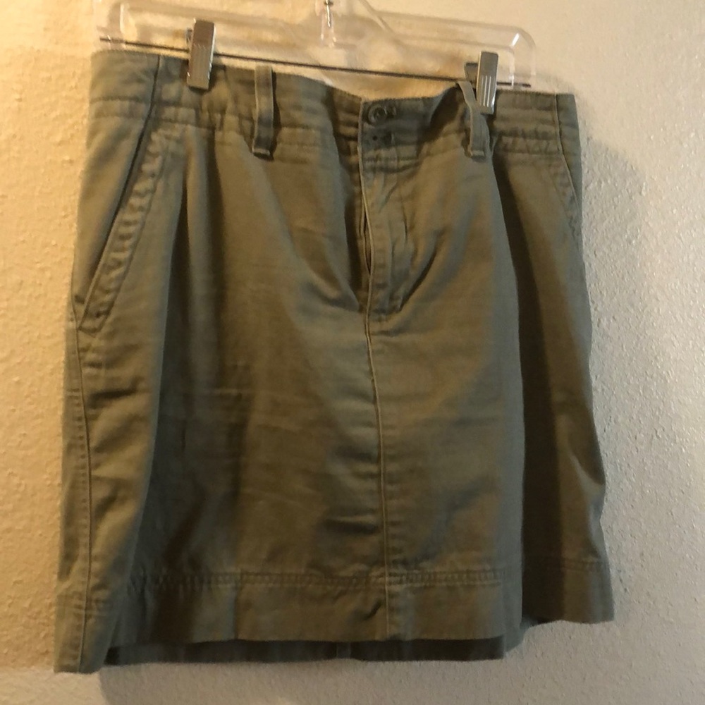 Olive skirt